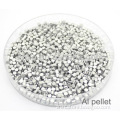 High purity aluminium pellets 99.9995% 5N Al